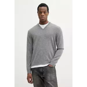 United Colors of Benetton pulover de lână culoarea gri, 1002U4407 imagine