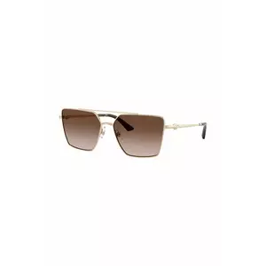 Jimmy Choo ochelari de soare femei, culoarea galben, 0JC4016HB imagine