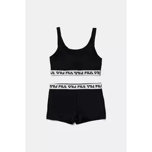 Fila costum de baie pentru copii din două piese STETTFELD culoarea negru, FAT0687 imagine