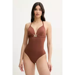 Max Mara Beachwear costum de baie întreg culoarea maro, cupa usor rigidizata, 2516831039600 imagine