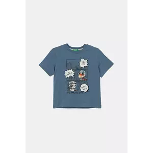 United Colors of Benetton tricou de bumbac pentru copii cu imprimeu, 35RYG10I7 imagine
