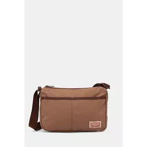 Levi's geantă de bumbac culoarea maro, 002GZ-0001 imagine