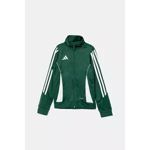 adidas Performance bluza copii culoarea verde, cu imprimeu, IR7503 imagine