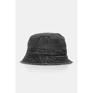 United Colors of Benetton pălărie din bumbac pentru copii culoarea negru, bumbac, 6LWQCA02H imagine