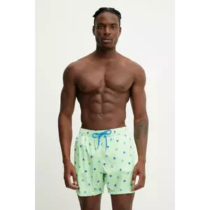 MC2 Saint Barth pantaloni scurti de baie culoarea verde, COM0009 imagine
