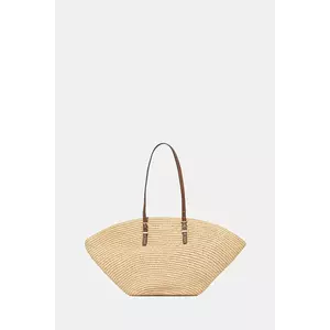 MICHAEL Michael Kors geantă culoarea bej, 30S5G9FT9W imagine