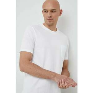 United Colors of Benetton tricou din bumbac culoarea alb, neted imagine