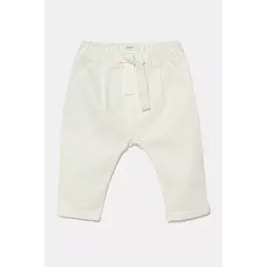 United Colors of Benetton pantaloni bebe culoarea bej, uni, 4U40AF019 imagine