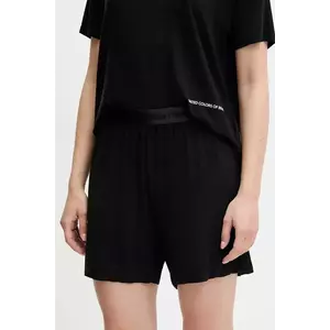 United Colors of Benetton pantaloni scurți de pijama culoarea negru, 36MX3900N imagine
