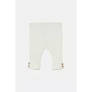 United Colors of Benetton leggins bebe culoarea alb, uni, 3F1AAF026 imagine