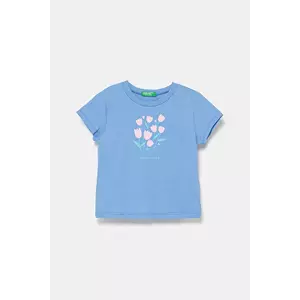 United Colors of Benetton tricou de bumbac pentru copii 3JERG10J3 imagine