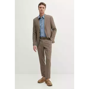 Lindbergh costum bărbați, culoarea bej, uni, 30-61040 imagine