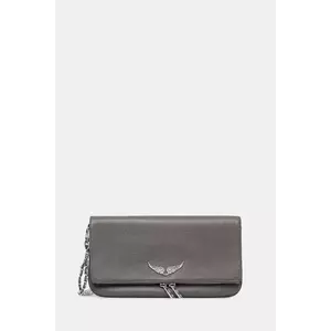 ZADIG&VOLTAIRE geantă de piele culoarea negru, LWBA00001 imagine