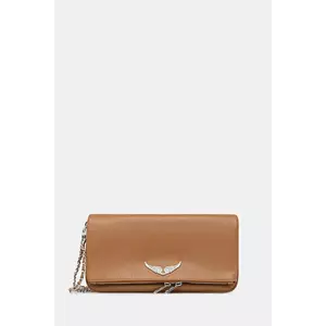 ZADIG&VOLTAIRE geantă de piele culoarea negru, LWBA00001 imagine