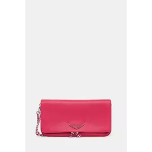 ZADIG&VOLTAIRE geantă de piele culoarea negru, LWBA00001 imagine