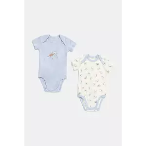 United Colors of Benetton body din bumbac pentru bebeluși 2-pack 3GI70B00X imagine