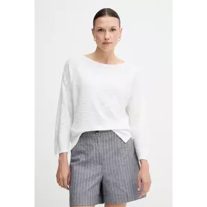 United Colors of Benetton pulover din amestec de in culoarea alb, 115GD10CT imagine