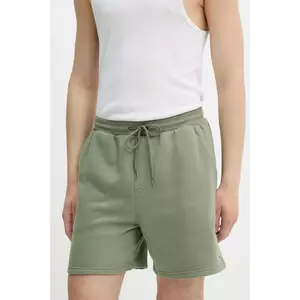 Tommy Jeans pantaloni scurti barbati, culoarea verde, DM0DM21931 imagine