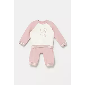 United Colors of Benetton trening bebelusi 2-pack culoarea roz, 3MDUAK00Q imagine