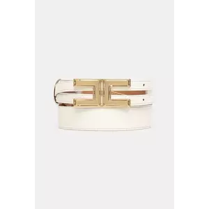 Elisabetta Franchi curea culoarea bej, CT33S52E2 imagine