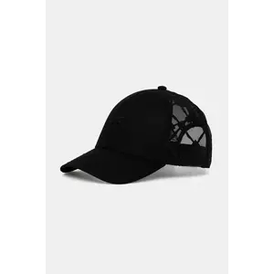 Elisabetta Franchi șapcă de baseball din bumbac culoarea negru, cu imprimeu, CL12F52E2 imagine