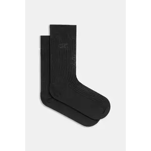 Elisabetta Franchi ciorapi de bumbac culoarea negru, CZ08L52E2 imagine