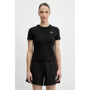 Puma tricou femei, culoarea negru, 629742 imagine