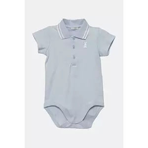 United Colors of Benetton body din bumbac pentru bebeluși 3CDIAB00M imagine