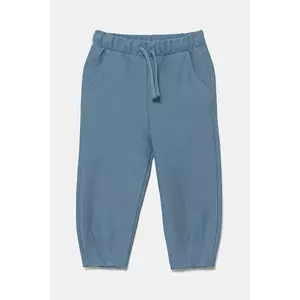 United Colors of Benetton pantaloni de trening din bumbac pentru copii uni, 3HJMGF04M imagine