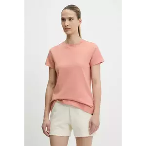 Didriksons tricou din bumbac INGARÖ femei, culoarea portocaliu, 505082 imagine