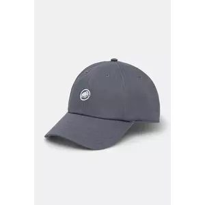 Mammut șapcă de baseball din bumbac culoarea gri, cu imprimeu, 1191-00051 imagine