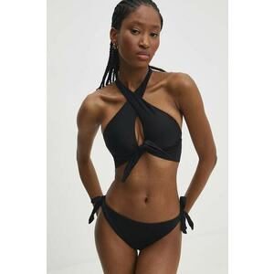 Answear Lab sutien de baie culoarea negru, cupa usor rigidizata imagine