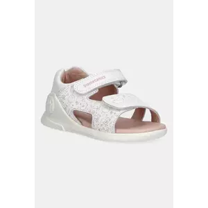 Biomecanics sandale din piele pentru copii culoarea alb, 252143 imagine
