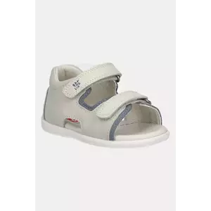 Garvalin sandale din piele pentru copii culoarea bej, 252313 imagine