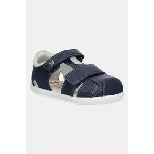 Garvalin sandale din piele pentru copii culoarea bleumarin, 252327 imagine