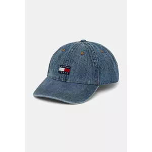 Tommy Jeans șapcă de baseball din denim cu imprimeu, AM0AM13288 imagine