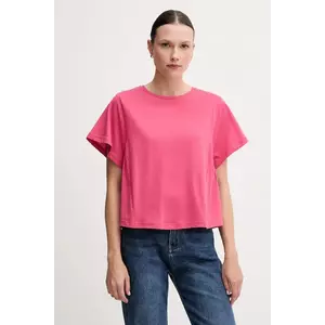 United Colors of Benetton tricou din bumbac culoarea roz, 3U53D109U imagine