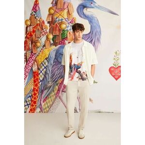 Medicine tricou culoarea bej, modelator imagine