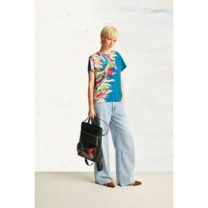 tricou din bumbac culoarea verde imagine