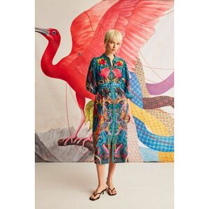 rochie midi, drept imagine