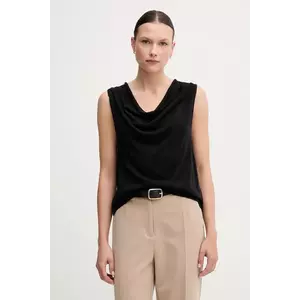 United Colors of Benetton top culoarea negru, 123VD10DD imagine