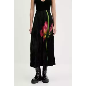 Desigual fusta FOLLET culoarea negru, maxi, evazati, 25SWFW06 imagine