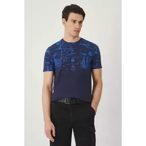 Medicine tricou din bumbac barbati, culoarea albastru marin, cu imprimeu imagine