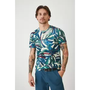 Medicine tricou barbati, culoarea verde, modelator imagine