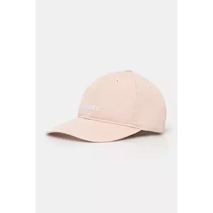 The Kooples șapcă de baseball din bumbac culoarea roz, cu imprimeu, AMHA30011K imagine