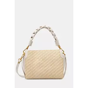 Coccinelle geantă BOHEME BICOLOR STRAW culoarea galben, S6F 58 01 01 imagine