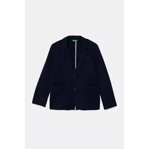 United Colors of Benetton sacou copii culoarea bleumarin, 2U7FCW00K imagine