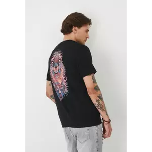 Medicine tricou din bumbac culoarea negru, cu imprimeu imagine