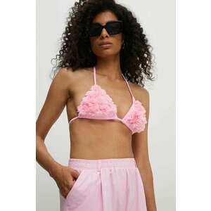 Answear Lab costum de baie culoarea roz, cupa moale imagine