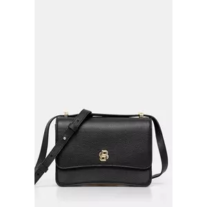 BOSS poseta de piele culoarea negru, 50542055 imagine